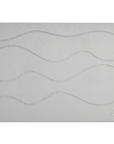 Magic Stone Bath Mat - Waves Pattern - Dove Gray