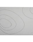 Magic Stone Bath Mat - Circles Pattern - Dove Gray