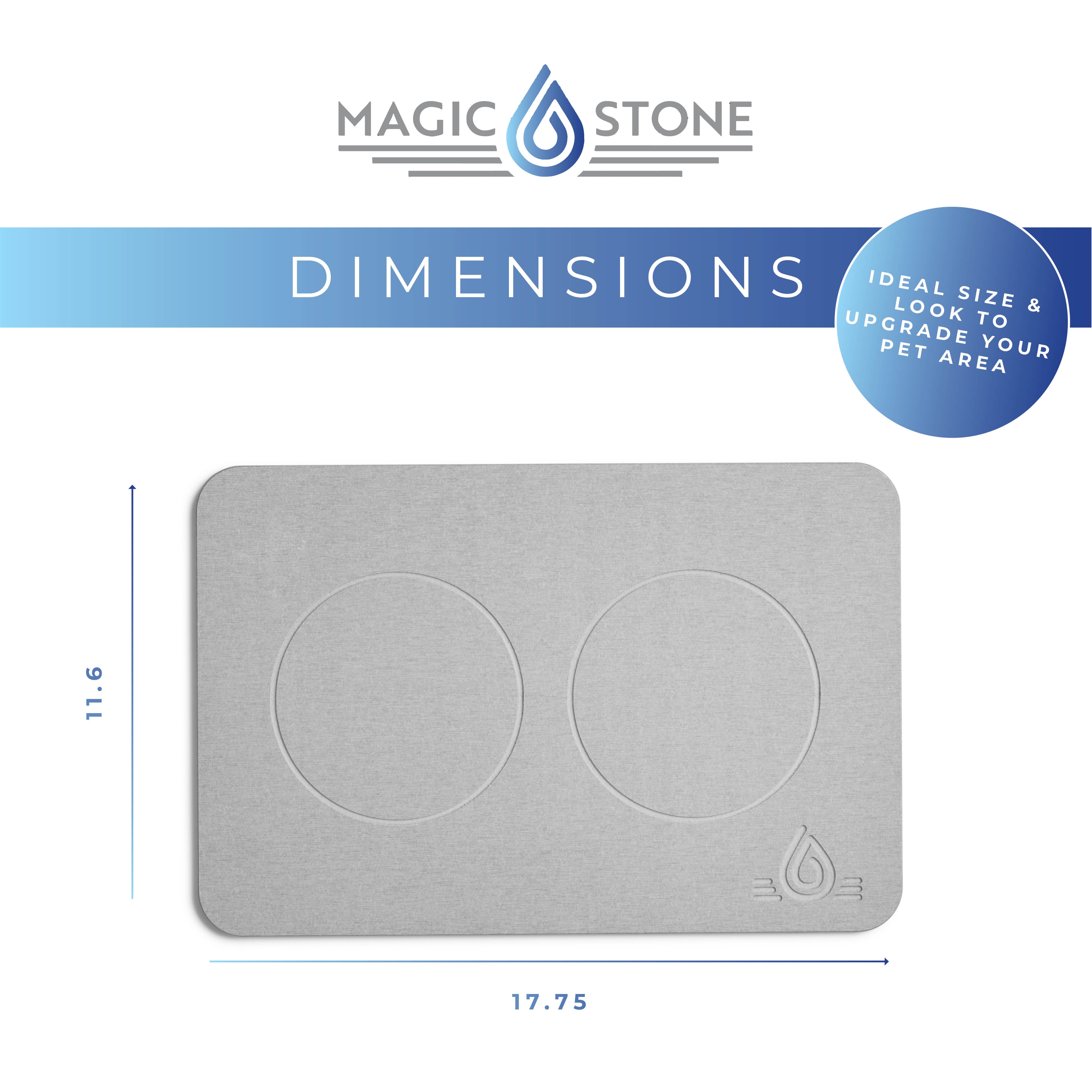 Magic Stone Pet Mat - Dove Gray