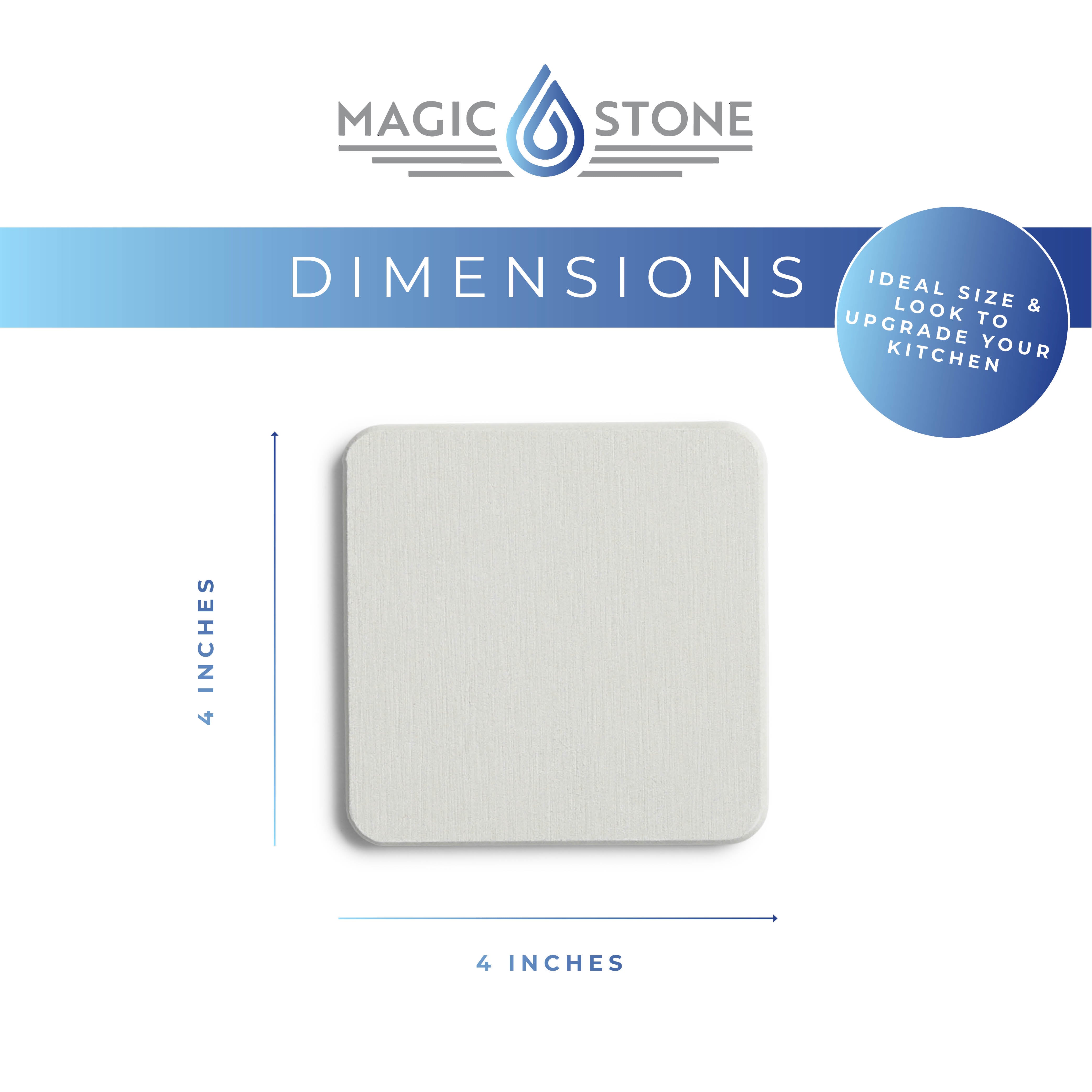 Magic Stone Coaster Set 4 Pack - Ivory